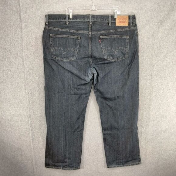 Levi's 559 Jeans Mens Size 46 x 30 Blue Dark Wash Relaxed Straight Classic Denim - Picture 8 of 12